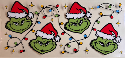 Big green man lights