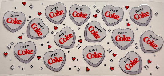 Diet Coke hearts