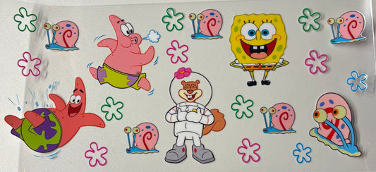 Sponge B friends and Gary