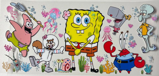 Sponge B characters