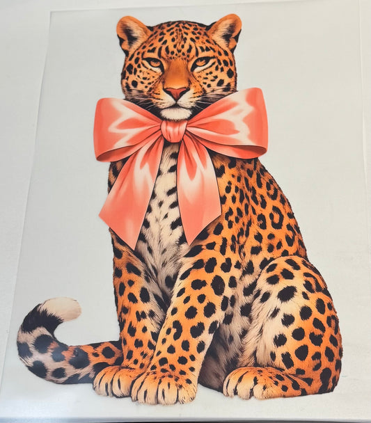 27 leopard bow