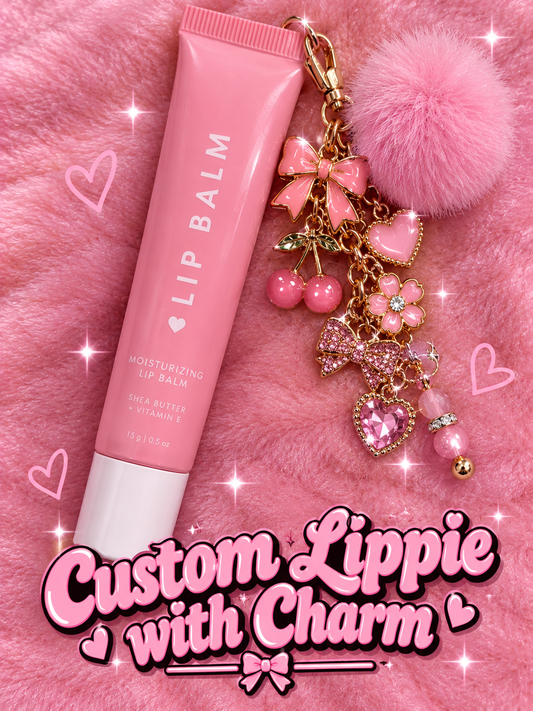 Custom lip with charm